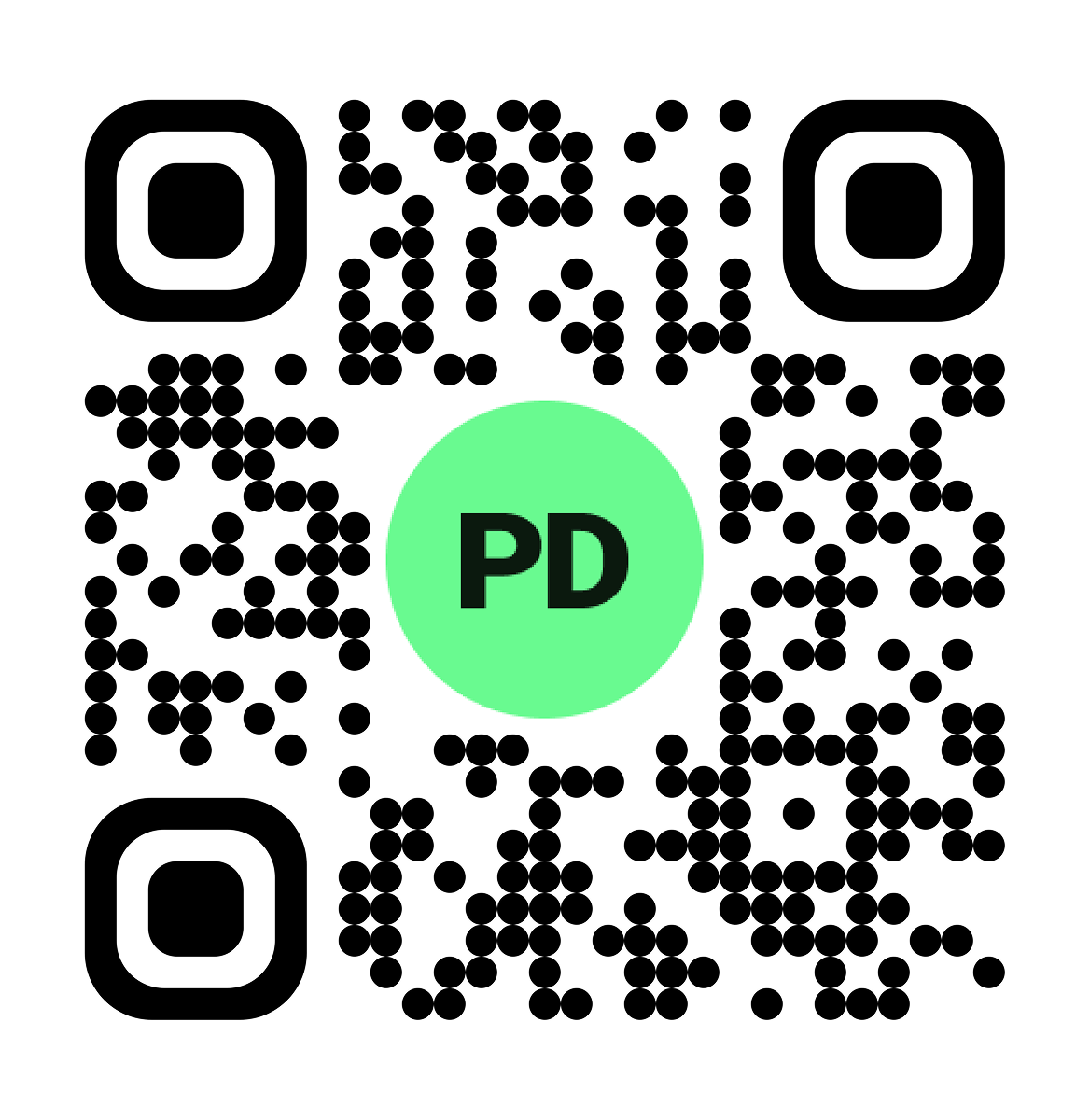 QR code to download PeopleDo from Google Play Store